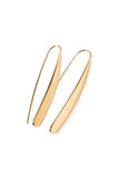 Matte gold threader Earrings