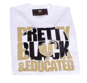 Black & Educated Short Sleeve women's T-shirt